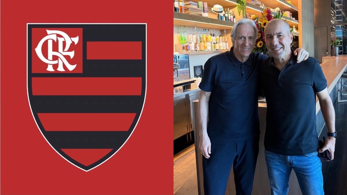 Leonardo Jardim e Jorge Jesus almoçam juntos no Rio em meio à pausa de jogos do Flamengo