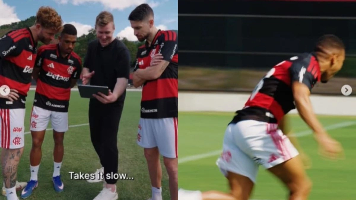 Lino vence Jorginho e Léo Pereira em desafio no Flamengo