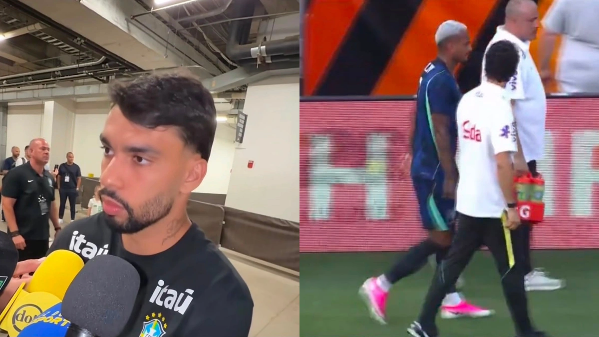 Lucas Paquetá expõe sentimento de Wesley após jogo do Brasil x Egito