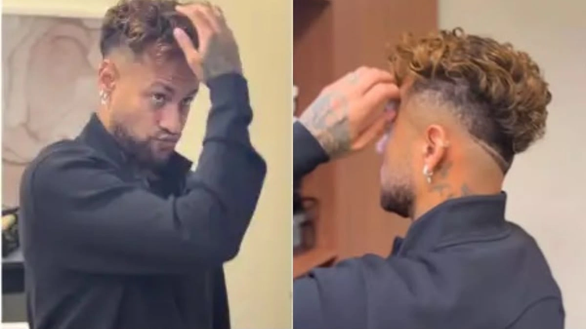 Neymar muda visual antes do jogo de estreia do Brasil na Copa do Mundo