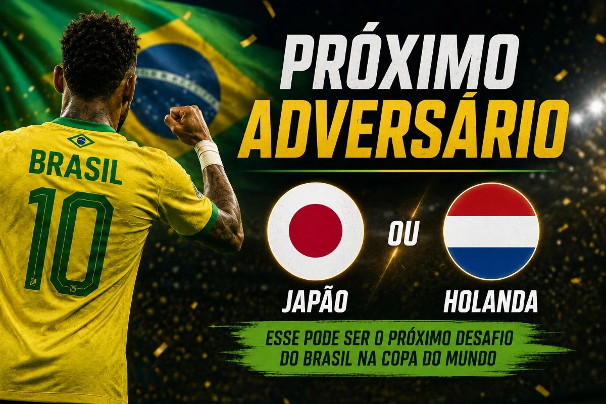 Quem será o adversário do Brasil na 2ª fase da Copa do Mundo?