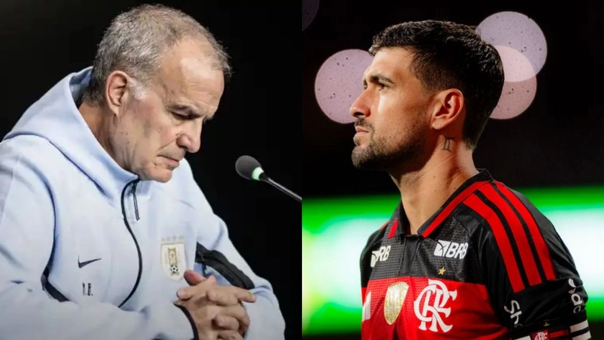 Técnico do Uruguai manda recado a Arrascaeta e pede cautela ao craque do Flamengo