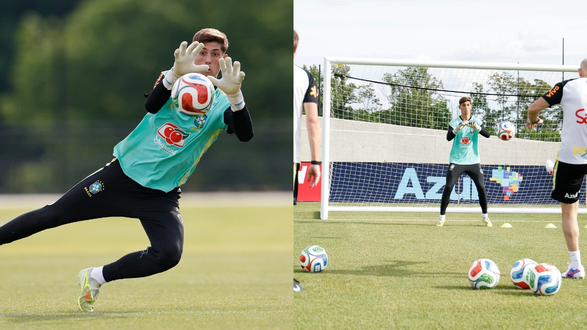 Veja bastidores de goleiro do Flamengo na Seleção Brasileira antes da Copa do Mundo