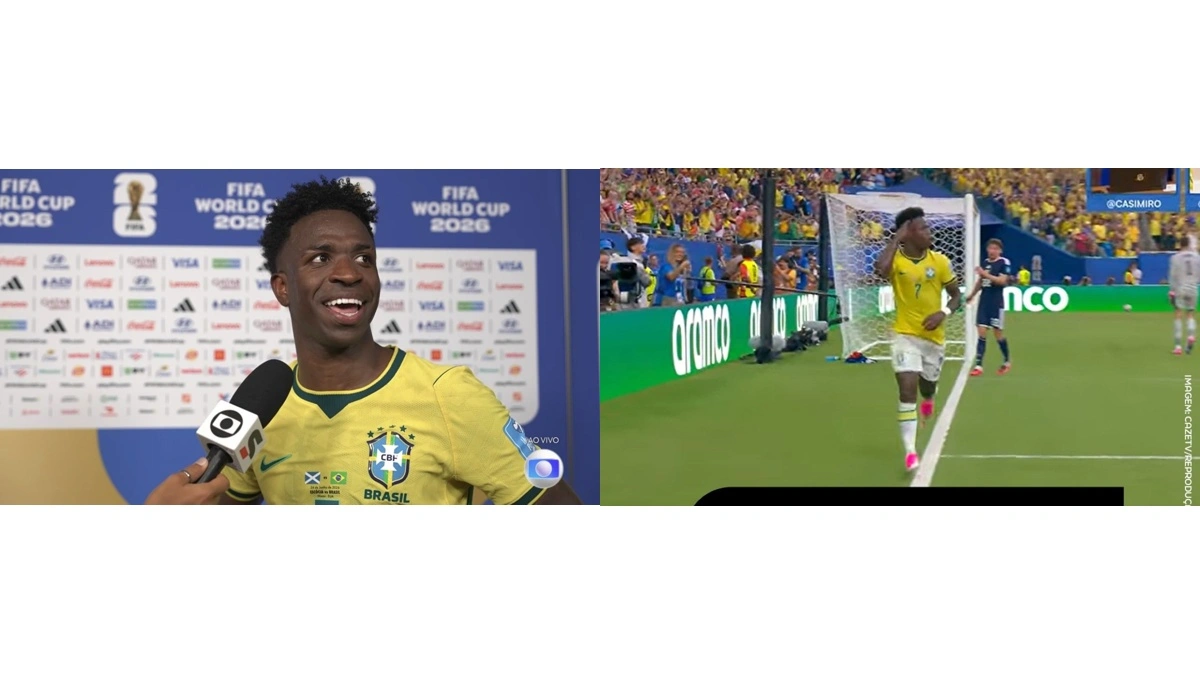 Vini Jr ‘cala’ Ancelotti e relembra deboche de técnico da Seleção