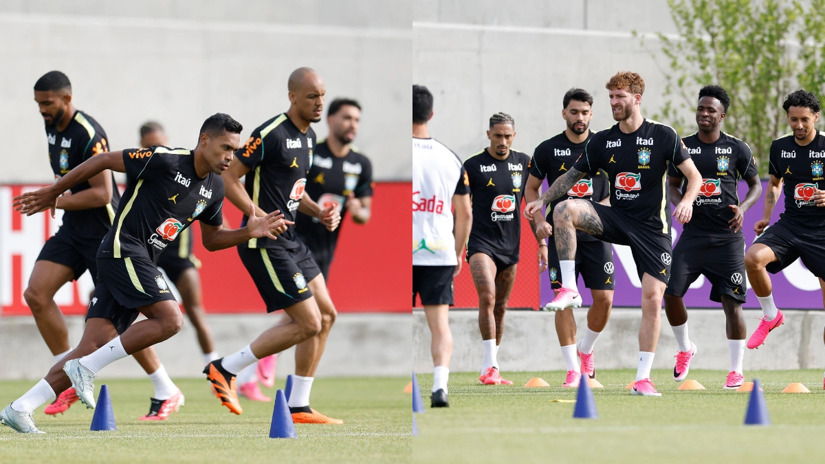 jogadores do Flamengo treinam para Copa do Mundo em CT de luxo