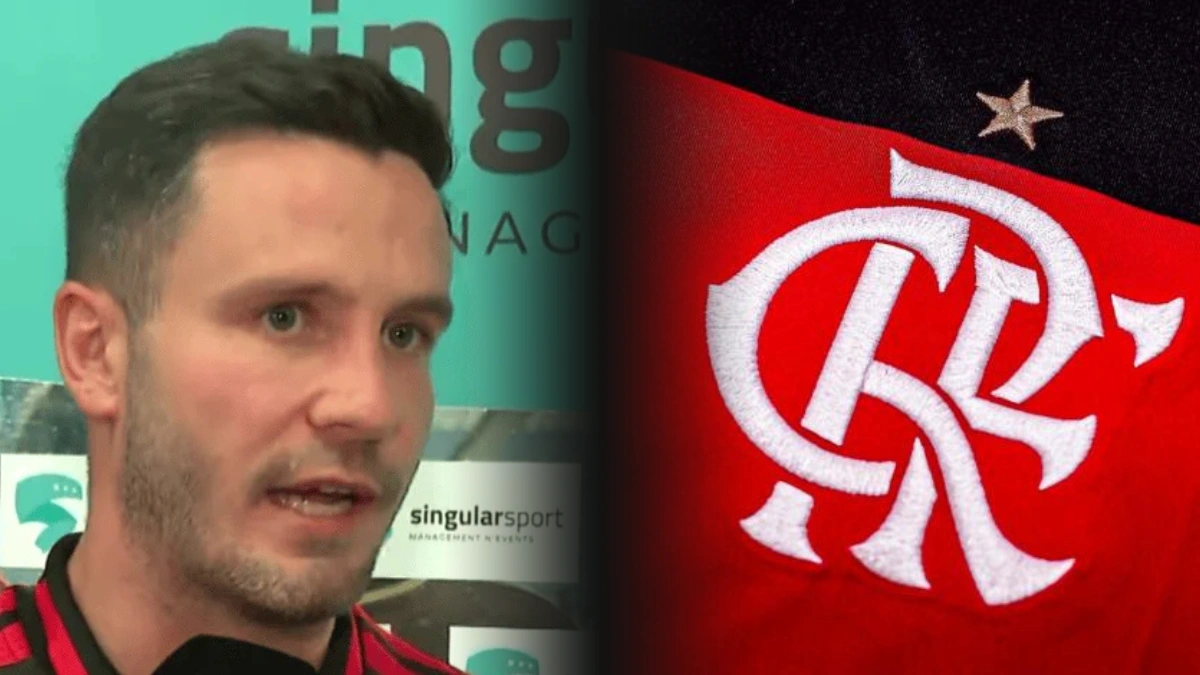 A autoanálise física de Saúl Ñíguez após jogo do Flamengo, em Portugal