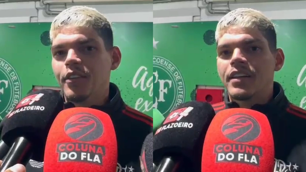 A autoavaliação de Ayrton Lucas após jogo do Flamengo x Chapecoense