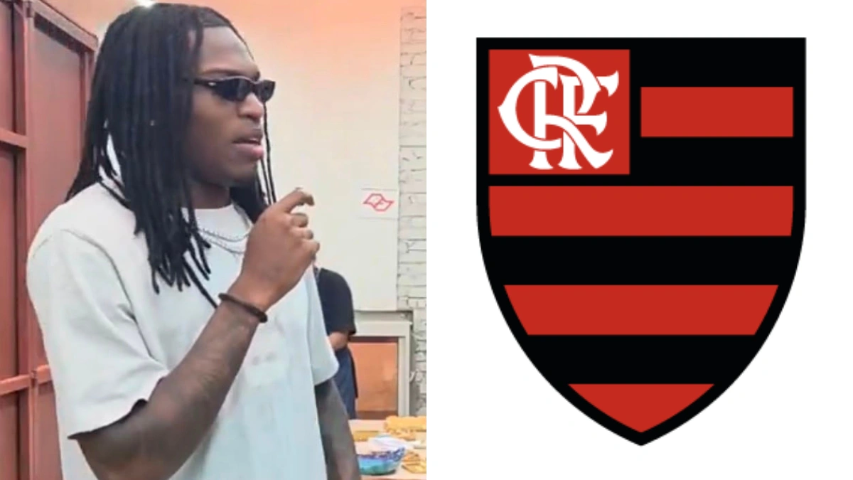 A declaração de Rafael Leão, atacante do Milan, sobre o desejo de jogar no Flamengo