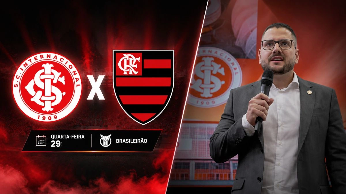A declaração desanimada de dirigente do Internacional