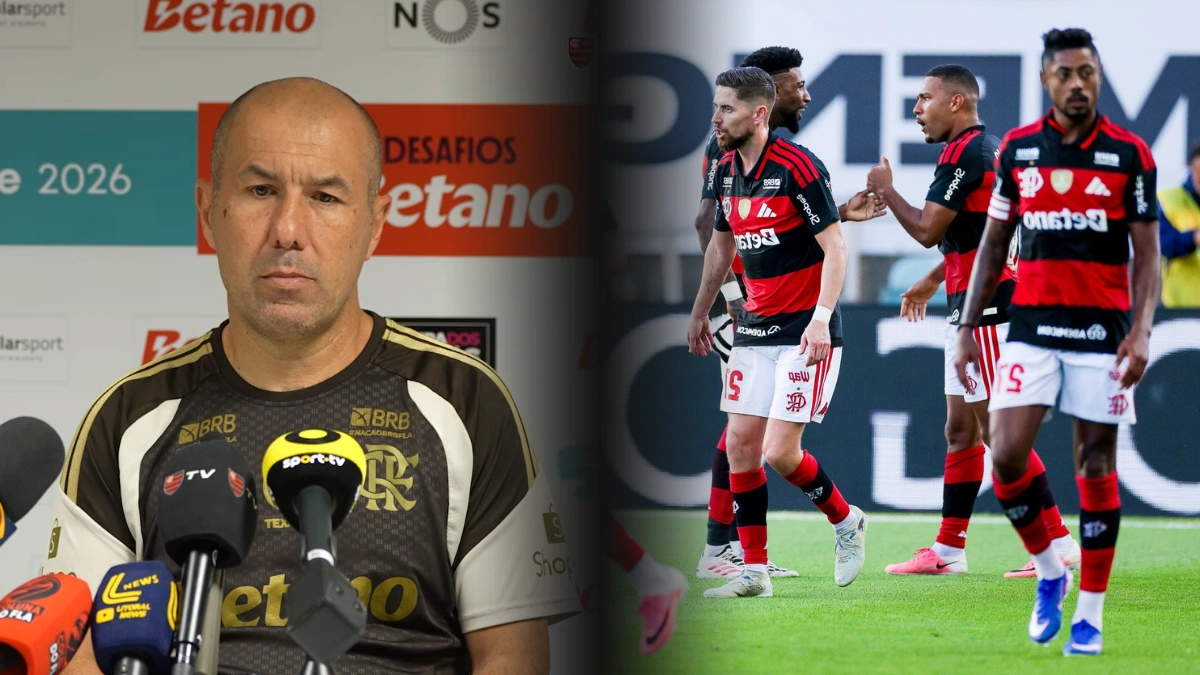 A explicação de Leonardo Jardim sobre a briga no jogo do Flamengo x Benfica