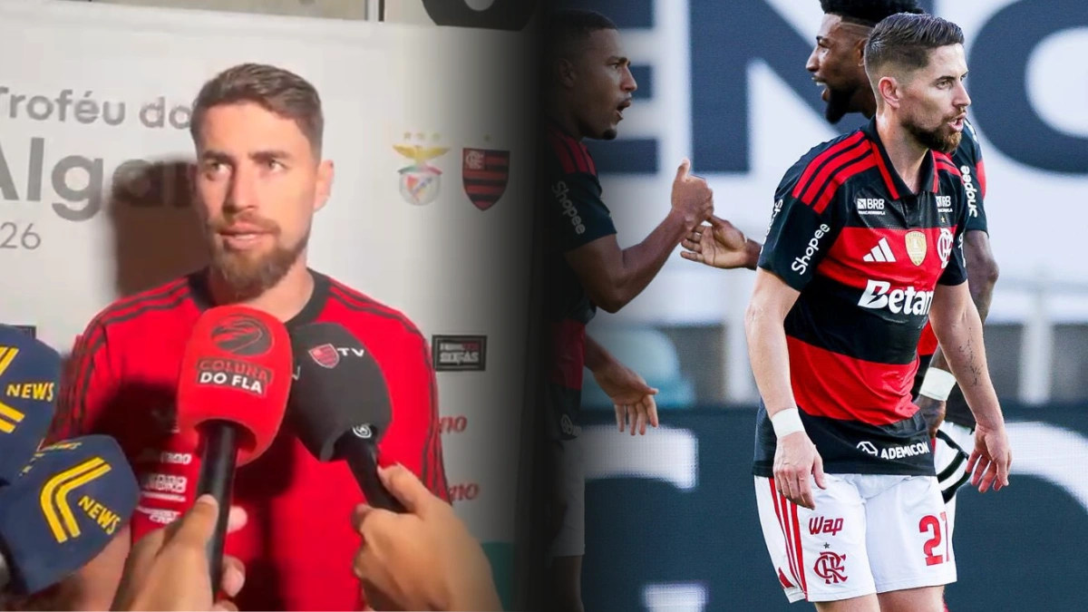 A resenha de Jorginho com os crias da base do Flamengo