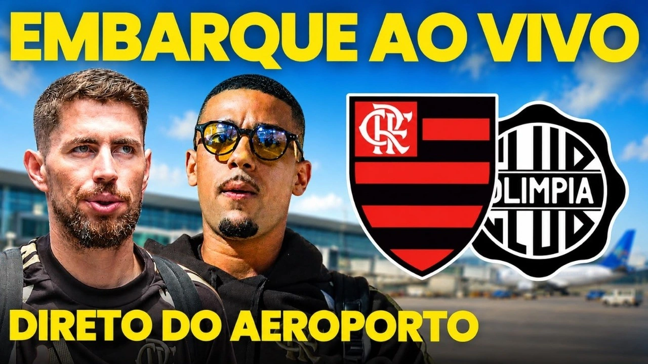 AO VIVO | Assista ao embarque do Flamengo para Brasília com o Coluna do Fla