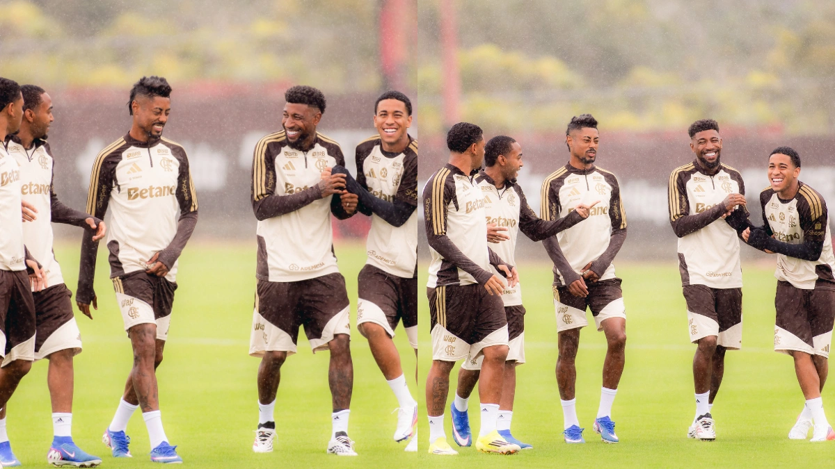 As respostas de jogadores do Flamengo após atitude de Lorran em treino no Ninho do Urubu