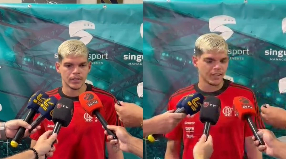 Ayrton Lucas traça planos e brinca: “Flamengo é uma loucura”