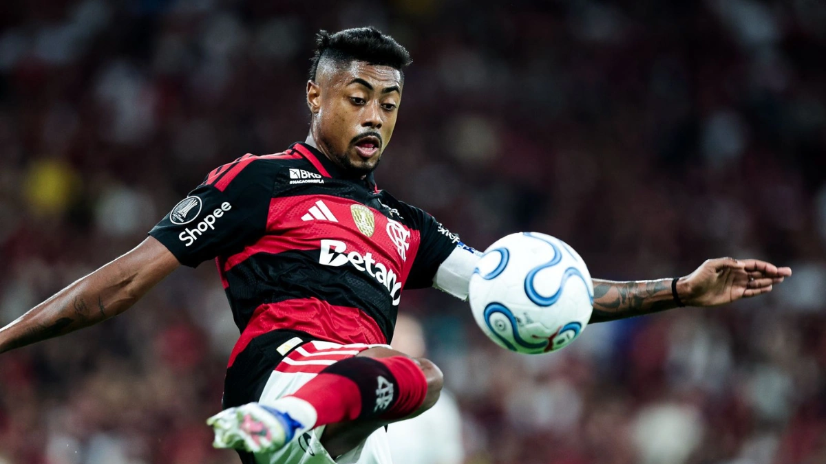 Bruno Henrique completa 200 jogos pelo Flamengo no Brasileirão