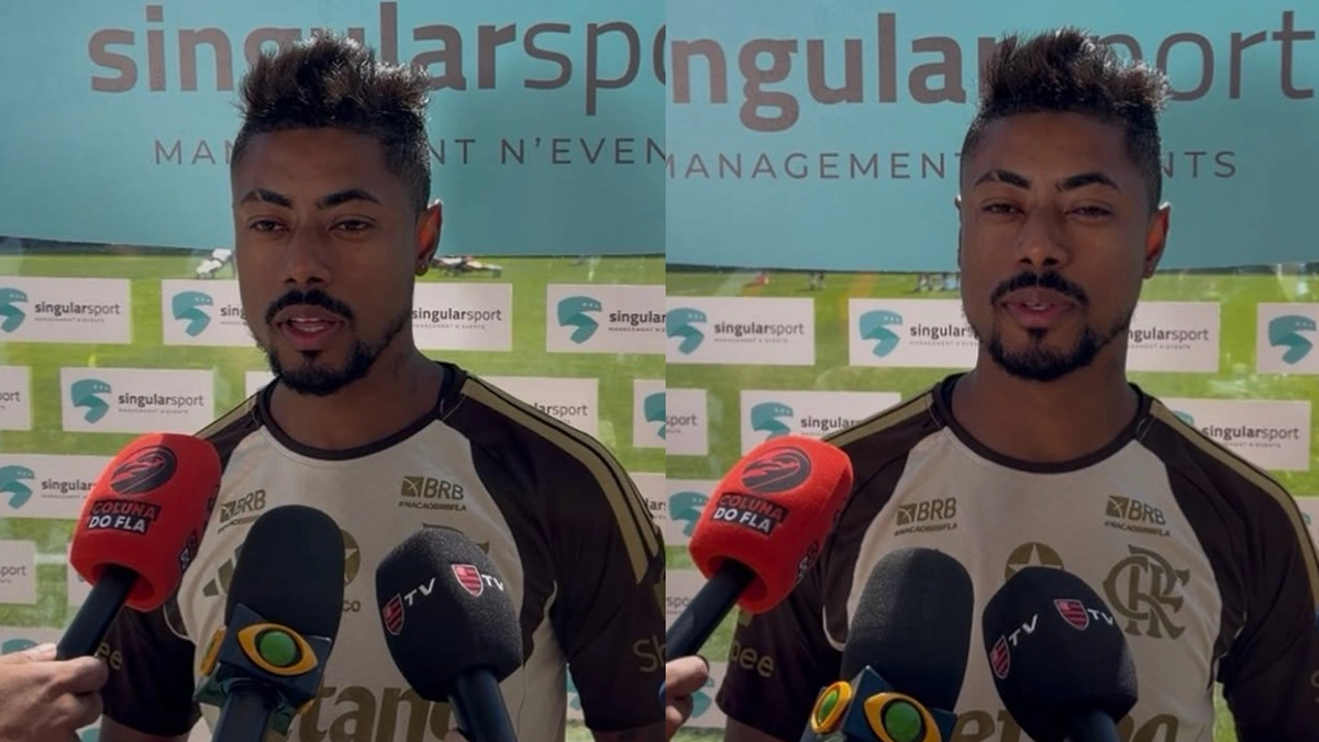 Bruno Henrique expõe papel de jogadores veteranos na formação de jovens do Flamengo e ‘descarta’ amistoso contra o Benfica