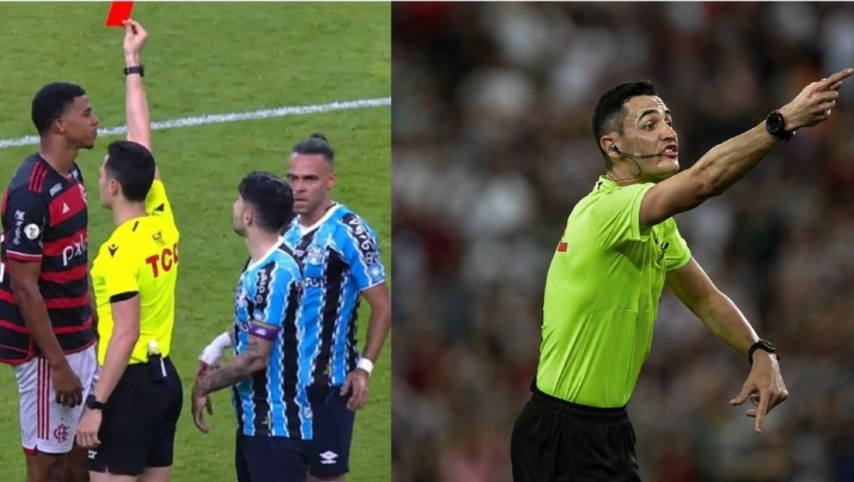 CBF escolhe árbitro paulista para jogo do Flamengo x Internacional