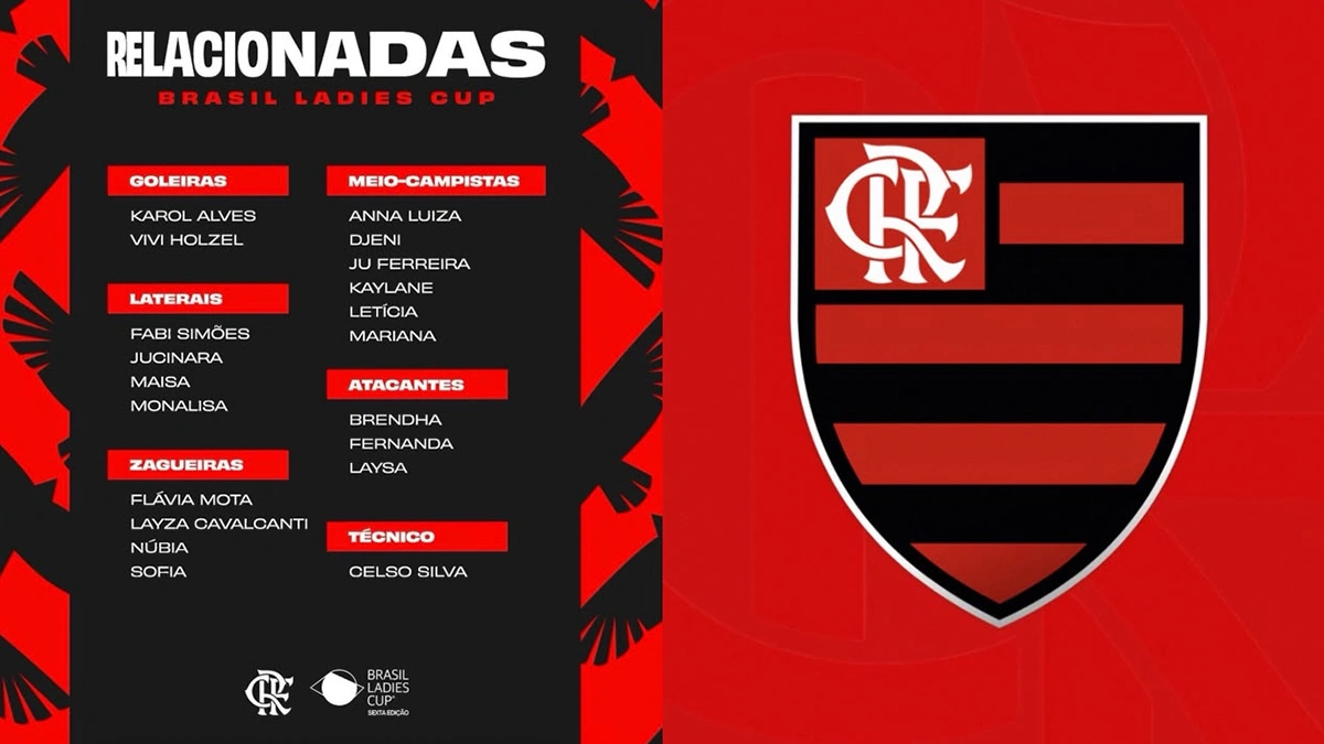 Com desfalque de peso, Flamengo divulga lista de relacionadas para torneio amistoso em Campinas