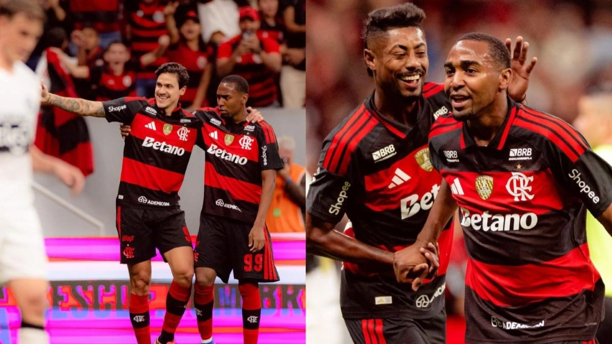 Com golaço de Bruno Henrique, Flamengo vira contra o Olimpia e encerra intertemporada invicto
