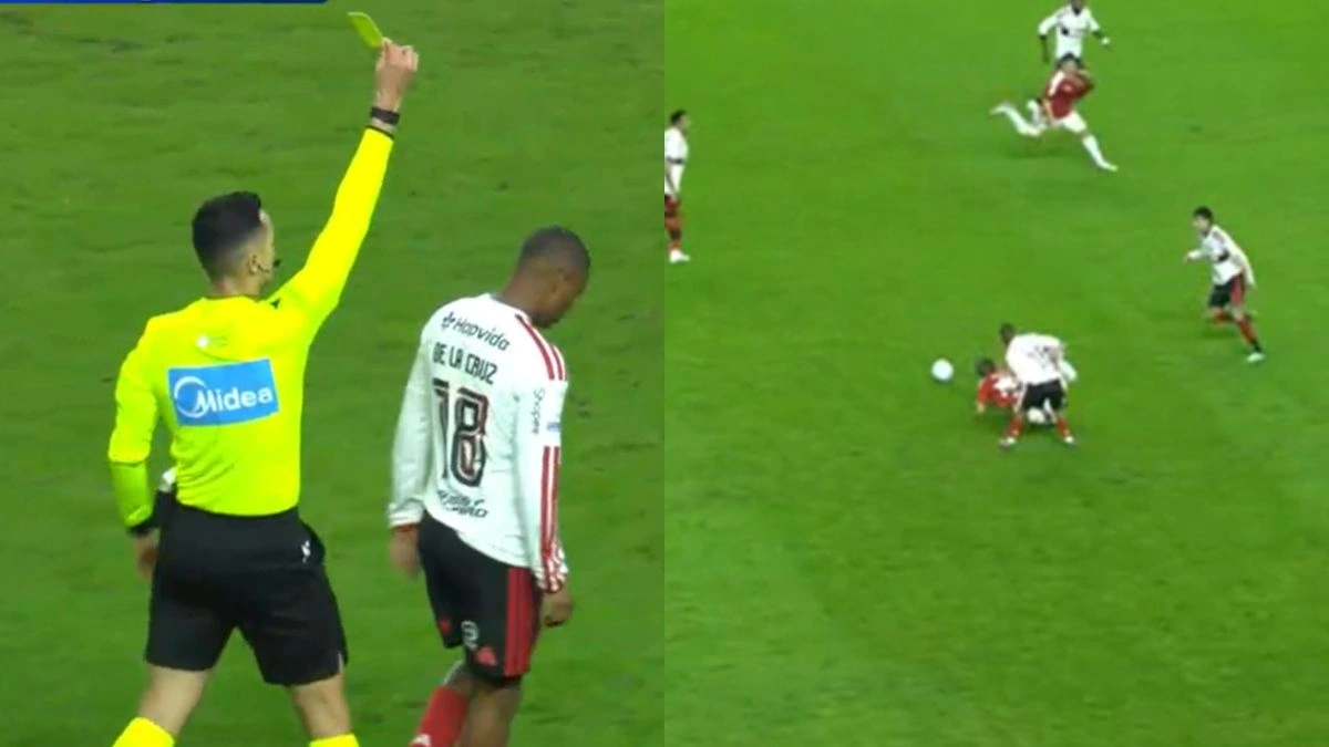 De La Cruz está fora do próximo jogo do Flamengo