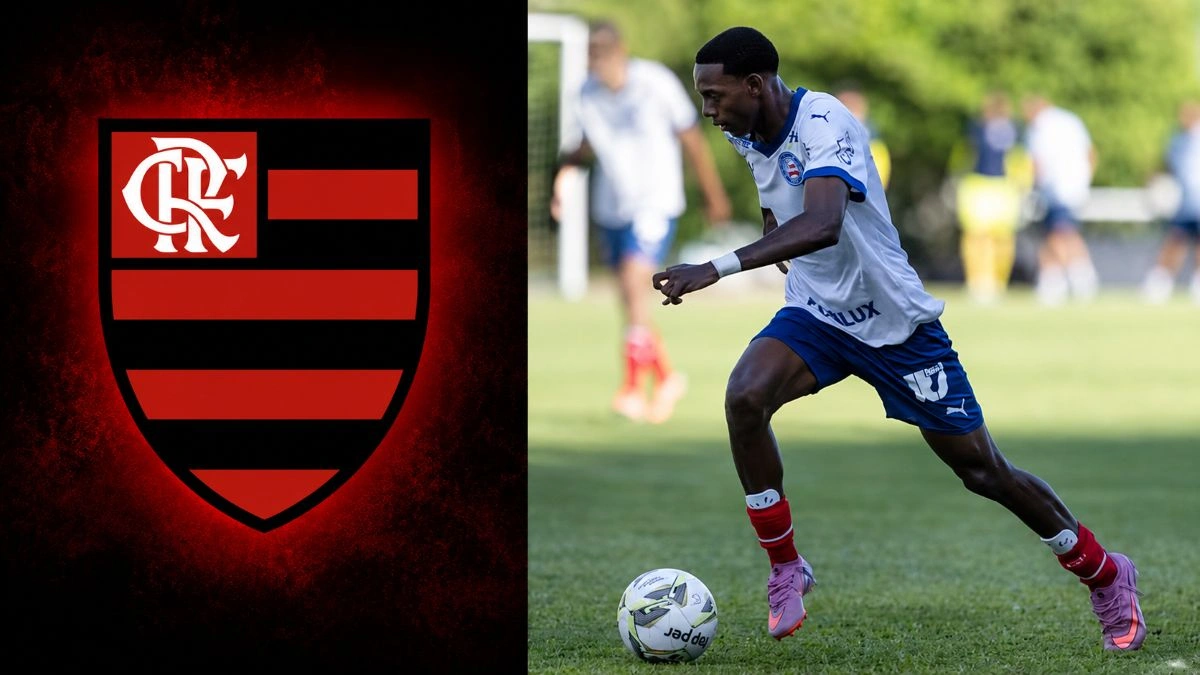 Flamengo acerta contratação de jogador do Bahia