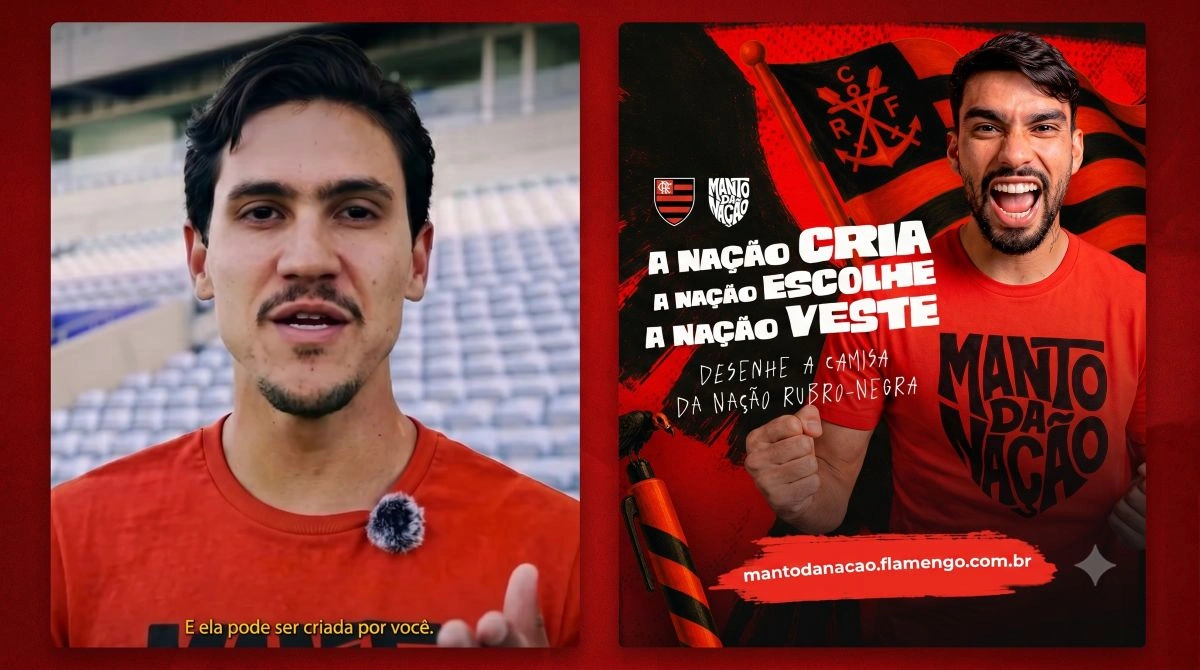Flamengo lança campanha para torcida criar nova camisa