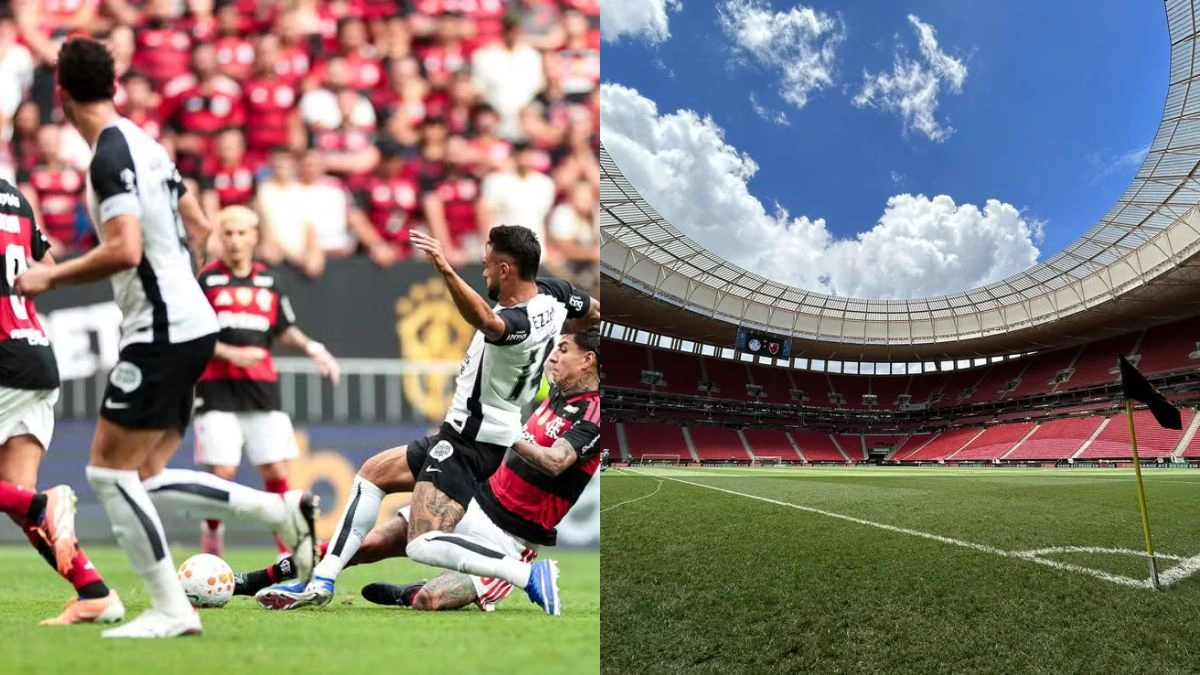 Flamengo retorna ao Mané Garrincha após vice na Supercopa para o Corinthians