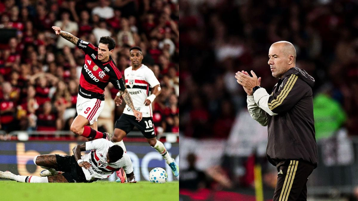 Jardim admite 'marcha lenta' do Flamengo e cobra arbitragem após empate