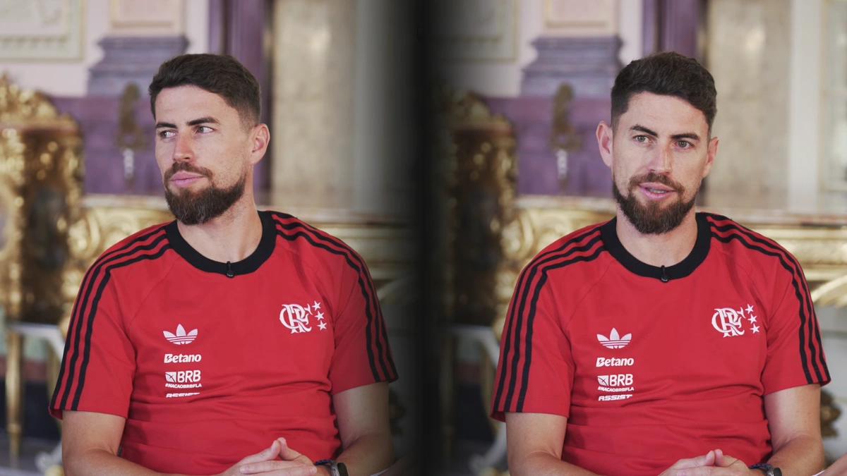 Jorginho explica como a vida mudou após 1 ano de Flamengo