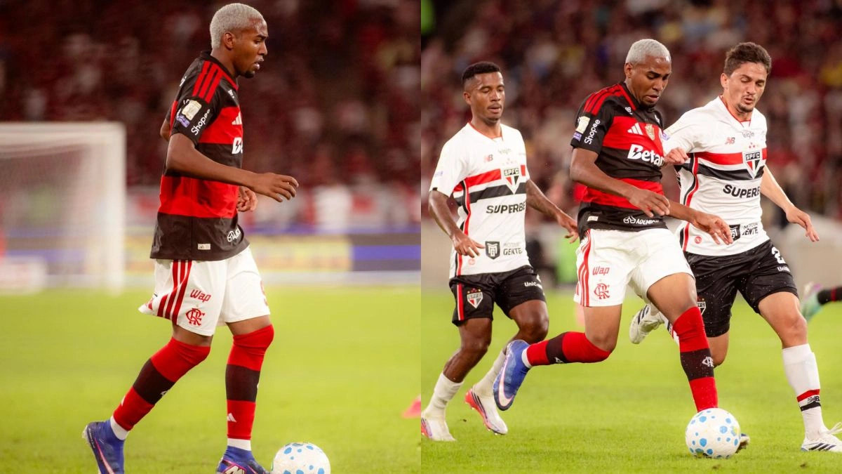 Jornal espanhol destaca fase de Lorran, do Flamengo