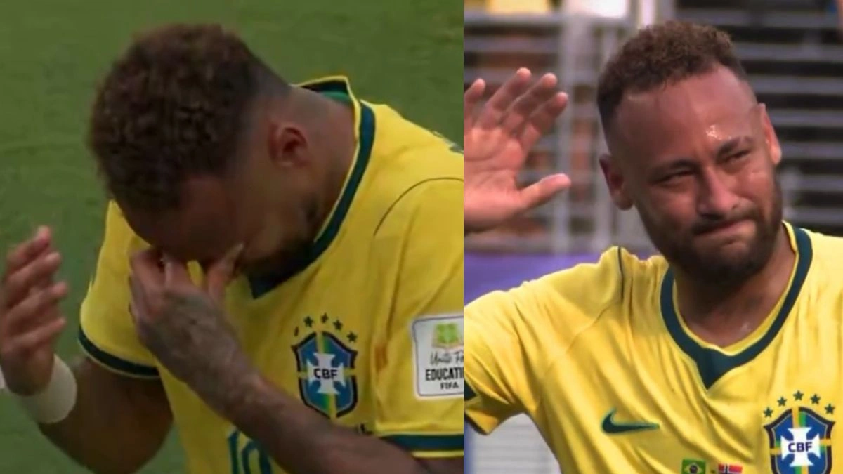 Neymar se emociona após eliminação do Brasil na Copa e encerra ciclo na seleção
