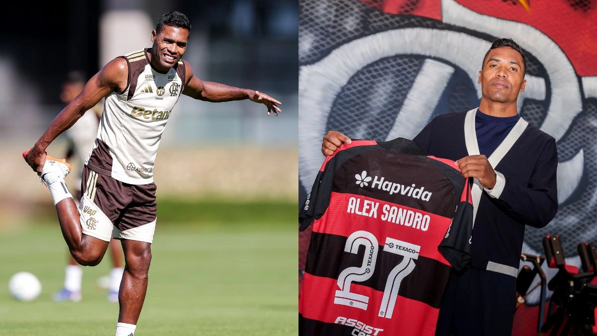 Os motivos que fizeram o Flamengo renovar com Alex Sandro