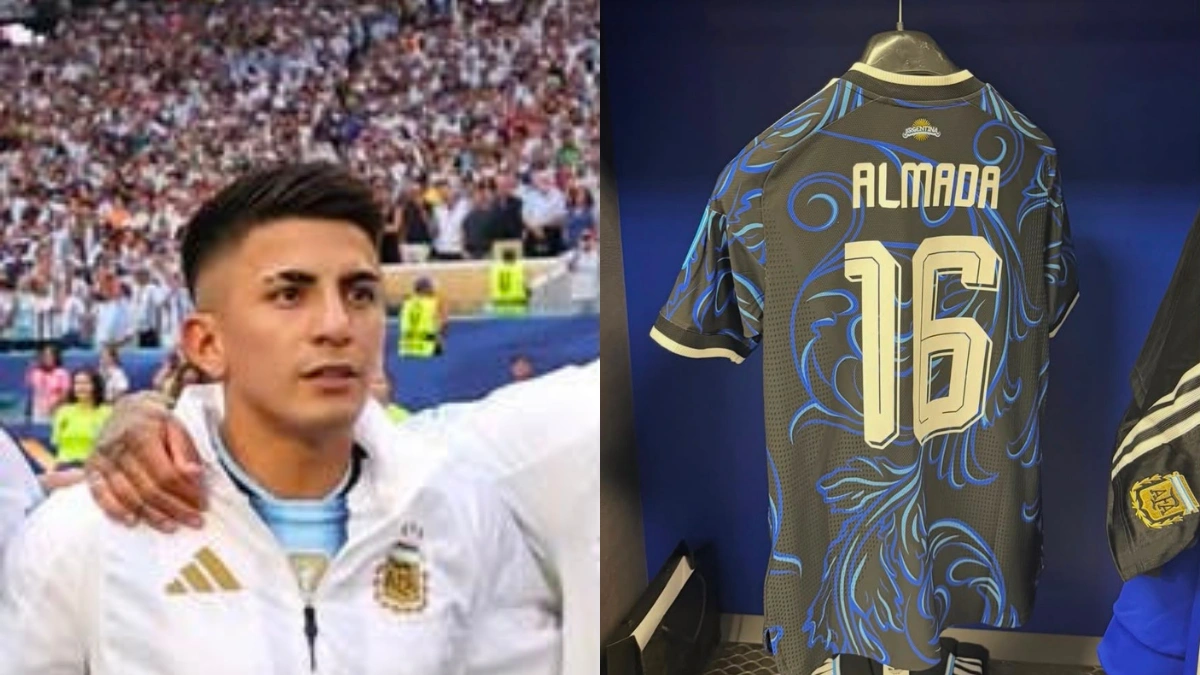 Thiago Almada desembarca na Argentina para cumprir promessa após a Copa do Mundo