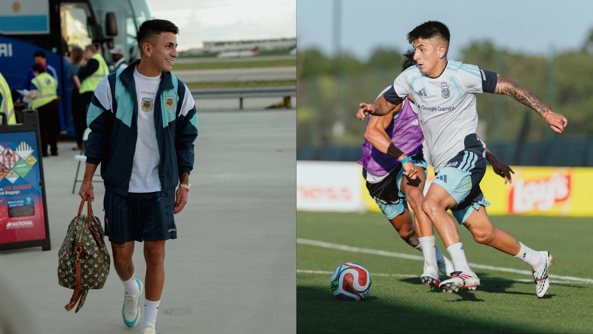 Thiago Almada se pronuncia antes da final de Copa do Mundo entre Argentina x Espanha; meia é alvo do Flamengo