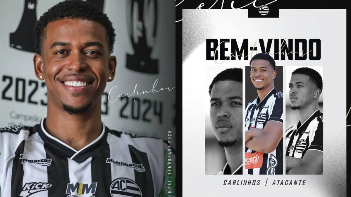 Time da Série B do Brasileirão contrata Carlinhos, do Flamengo
