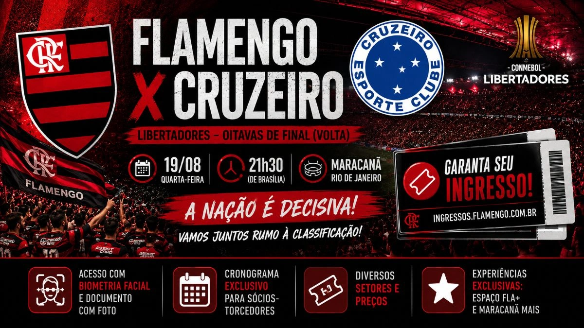 comprar ingressos para jogo da Libertadores