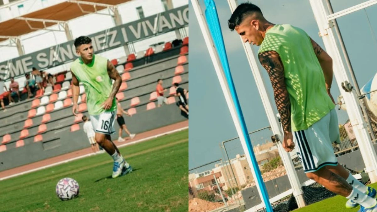 Almada volta aos treinos em meio à dúvida entre Flamengo e River Plate