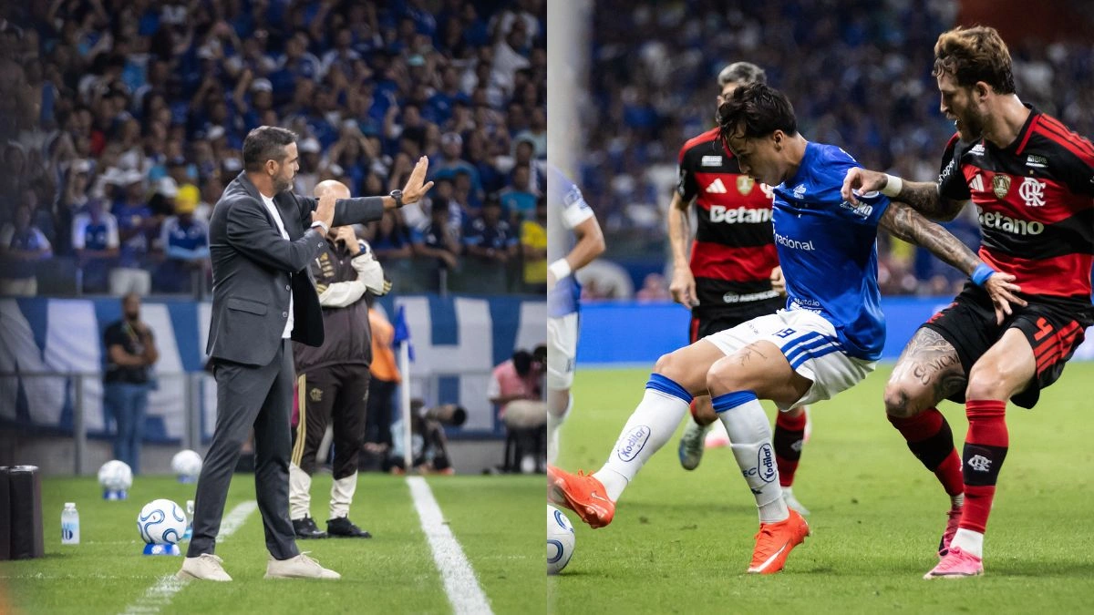 Artur Jorge critica arbitragem e projeta 2º jogo do Flamengo x Cruzeiro