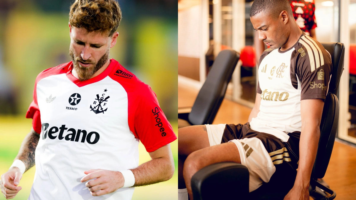 As situações de Léo Pereira, De La Cruz, Vitão e Alex Sandro para jogo do Flamengo x Botafogo