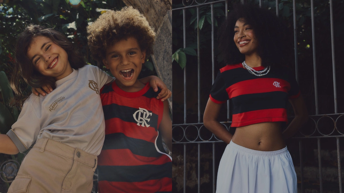 Com inspiração latina, nova coleção de verão da Braziline chega às lojas oficiais do Flamengo; veja fotos