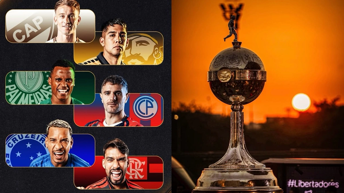 Cruzeiro x Flamengo, Palmeiras x Cerro Porteño e mais 1 partida acontece nesta quarta