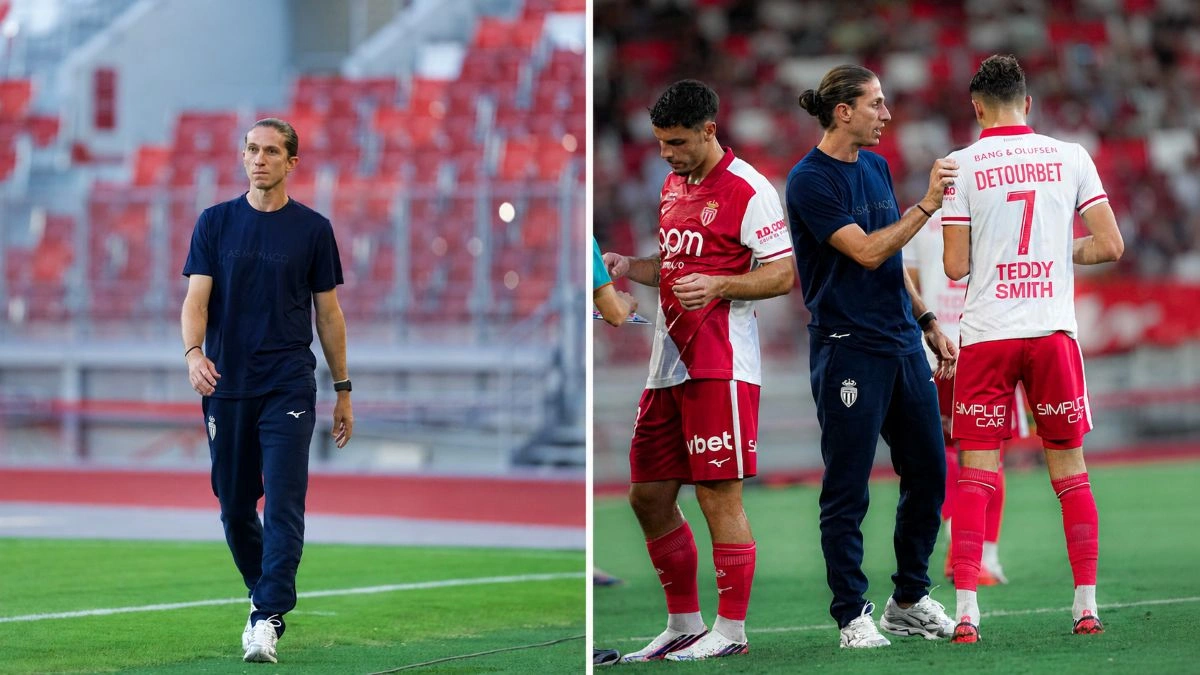 Filipe Luís vence 1º jogo internacional no comando do Monaco