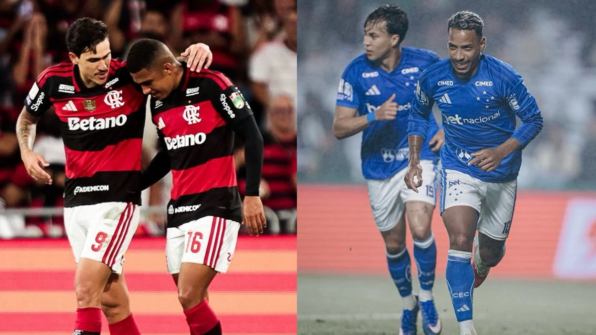 Flamengo e Cruzeiro cruzam caminhos na Libertadores com números muito próximos na temporada