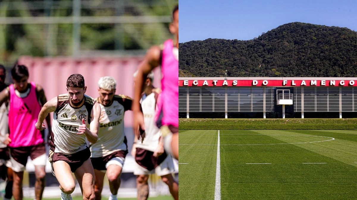Flamengo finaliza preparação para jogo contra o Botafogo