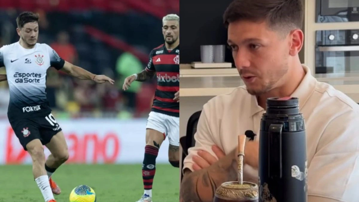 Garro, do Corinthians, elege jogador do Flamengo como melhor