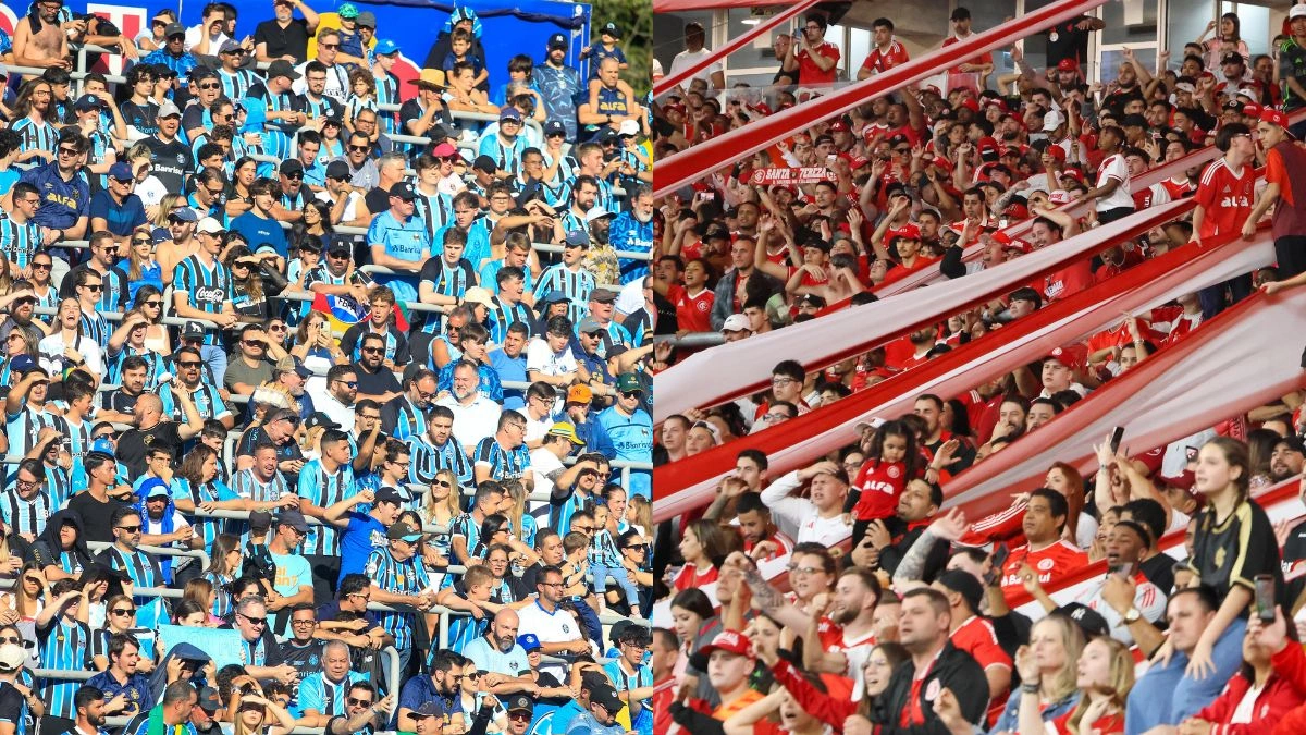 Internacional x Grêmio encerra partidas de ida
