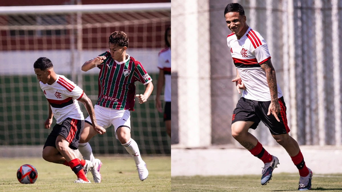 Joia do Flamengo conquista 2º título pelo clube e marca na final da Copa Rio Sub-16