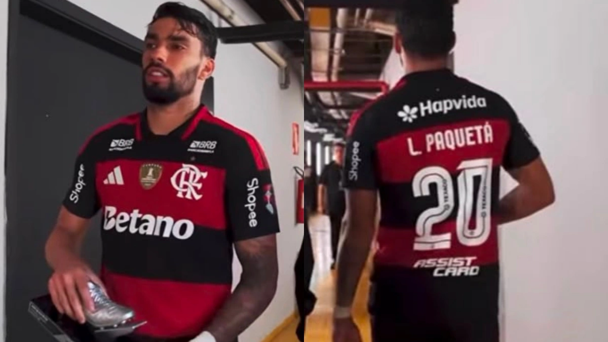 Lucas Paquetá toma atitude após jogo do Flamengo na Libertadores: "Dá até vergonha"