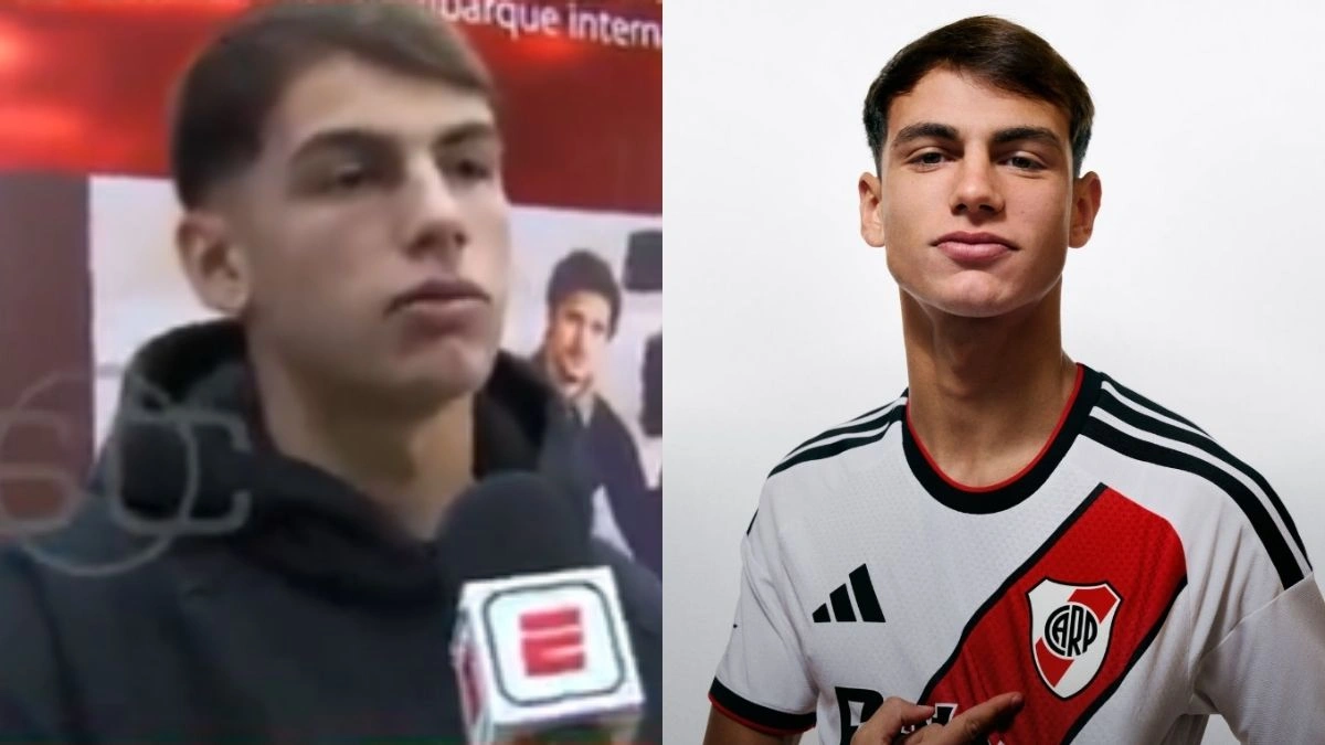 Novo reforço do Flamengo, Joaquin Freitas se despede do River Plate