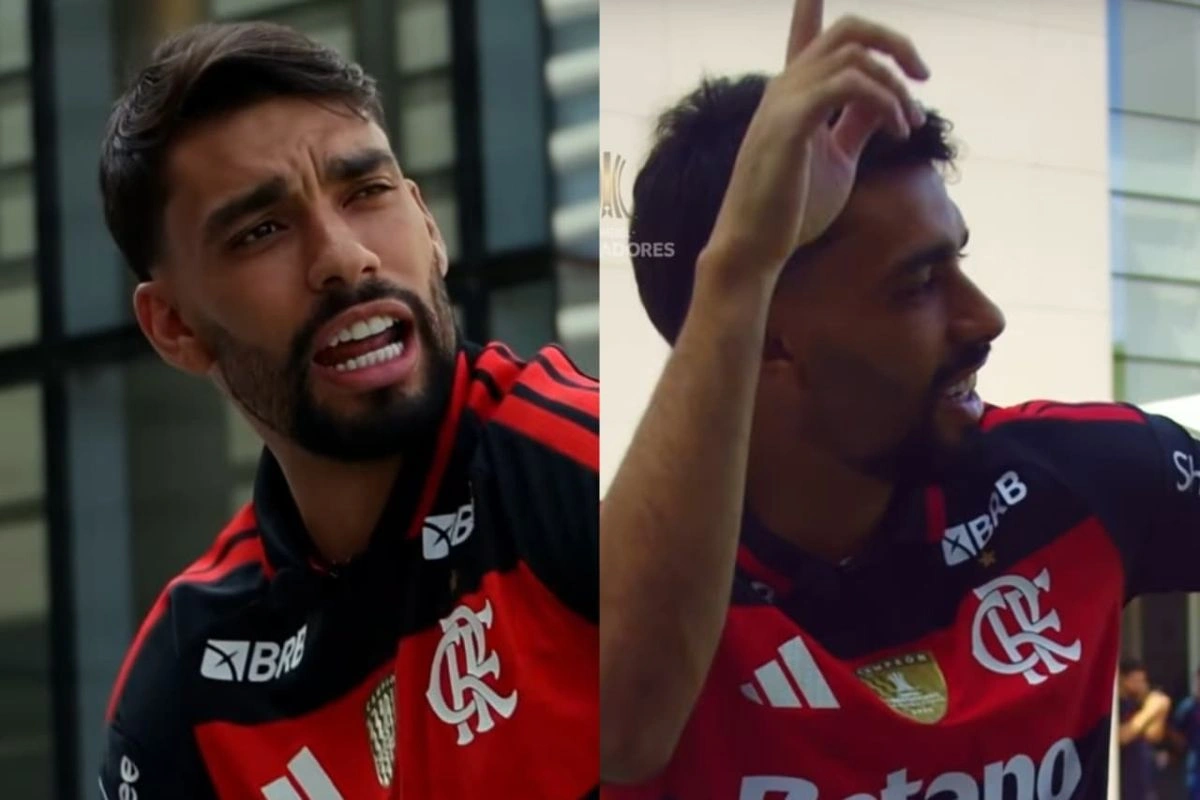 Paquetá se emociona com situação em treino do Flamengo